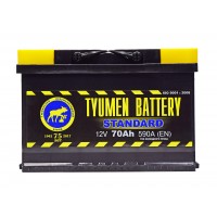 Tyumen Battery Standard 70 Ач обр. пол. 630A (278x175x190)