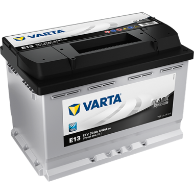 Автомобильный аккумулятор Varta Black Dynamic E13 70R 640A 278x175x190