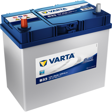 Автомобильный аккумулятор Varta Blue Dynamic B33 45L 330A 238x129x227 уз. кл.
