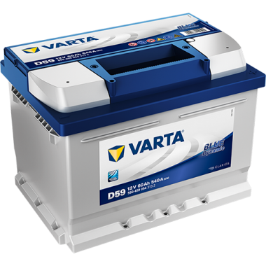 Автомобильный аккумулятор Varta Blue Dynamic D59 60R 540A 242x175x175 (560409054)