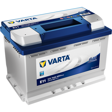 Автомобильный аккумулятор Varta Blue Dynamic E11 74R 680A 278x175x190