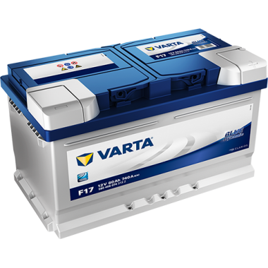 Автомобильный аккумулятор Varta Blue Dynamic F17 80R 740A 315x175x175