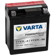 VARTA Powersports AGM YTX7L-BS 12V 6Ah 100А (114x71x131) обр. пол. 506 014 005, сухозар.
