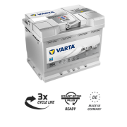 Varta Silver Dynamic AGM D52 60R (Start-Stop) 680A 242x175x190