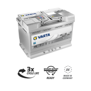 Varta Silver Dynamic AGM E39 70R (Start-Stop) 760A 278x175x190