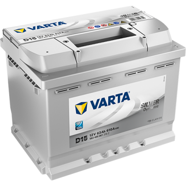 Автомобильный аккумулятор Varta Silver Dynamic D15 63R 610A 242x175x190 (563400061)