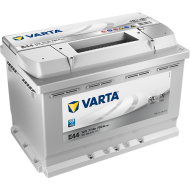Автомобильный аккумулятор Varta Silver Dynamic E44 77R 780A 278x175x190