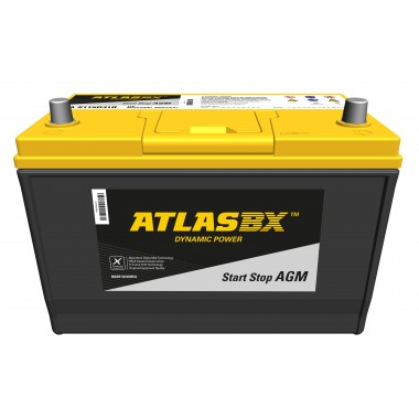 Автомобильный аккумулятор Atlas AGM AX S115D31L (90R 800A 306x175x225)