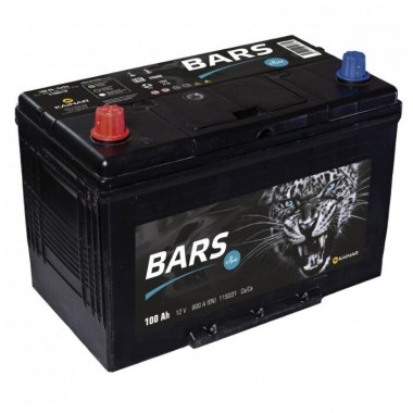 Автомобильный аккумулятор BARS Asia 6СТ-100 АПЗ п.п. 115D31R 100 Ач 800A (306x173x225)