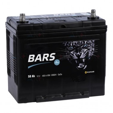 Автомобильный аккумулятор BARS Asia 6СТ-50 АПЗ о.п 450A (238x129x227) 65B24LS