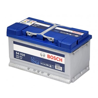 Автомобильный аккумулятор Bosch S4 010 80R 740A 315x175x175