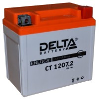 Delta CT 1207.2, 12V 7Ah, 130А (114x70x108) YTZ7S