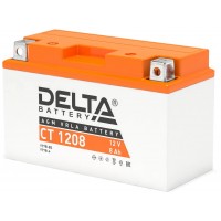 Delta CT 1208, 12V 8Ah, 130А (150x66x95) YT7B-BS, YT7B-4