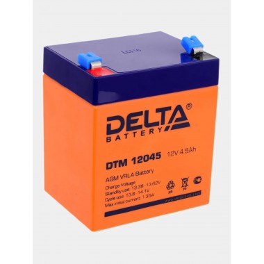 Аккумуляторная батарея Delta DTM 12045, 12V 4.5Ah (90х70х102)