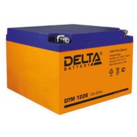 Аккумуляторная батарея Delta DTM 1226, 12V 26Ah (175x166x125)