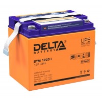 Аккумуляторная батарея Delta DTM 1233 L, 12V 33 Ач (195x130x155)