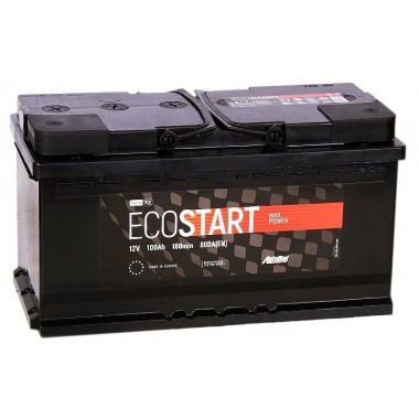 Автомобильный аккумулятор Ecostart 100R (800А 353x175x190)
