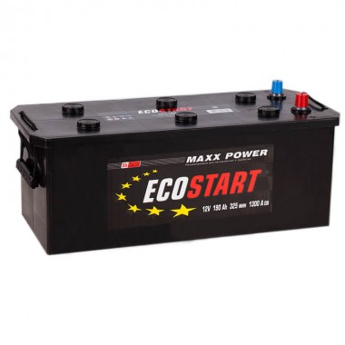 Автомобильный аккумулятор Ecostart 190 euro (1300А 513x223x217)