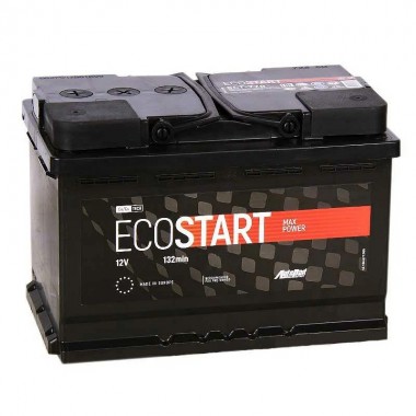 Автомобильный аккумулятор Ecostart 77L (680А 278x175x190)