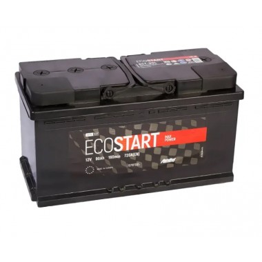 Автомобильный аккумулятор Ecostart 90L (720А 353x175x190)