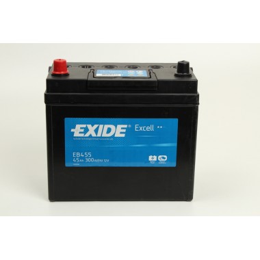 Автомобильный аккумулятор Exide Excell 45L (330A 238x129x227) EB455