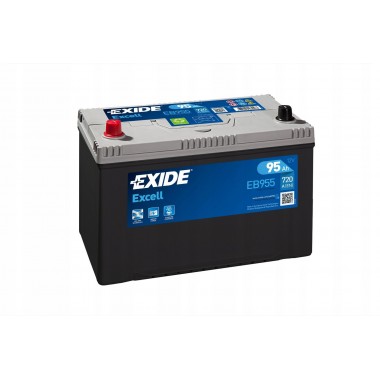 Автомобильный аккумулятор Exide Excell 95L (720A 306x173x225) EB955