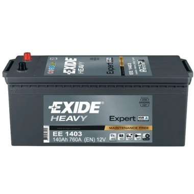Автомобильный аккумулятор Exide Heavy Professional 140 А·ч евро 800А (513x189x223) EG1403