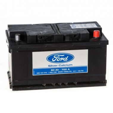 Автомобильный аккумулятор Ford Standart 80 Ач обратная пол. 700А (315x175x175) 1 917 574