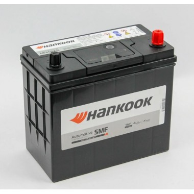 Автомобильный аккумулятор Hankook 55B24L (45R 430 238x129x227) переходник