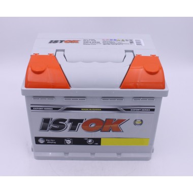 Автомобильный аккумулятор ISTOK 60 Ач 510A прям. пол. (242x175x190) 6СТ-60N