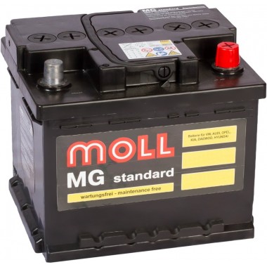Автомобильный аккумулятор Moll MG Standard 60R 540A 242x175x190