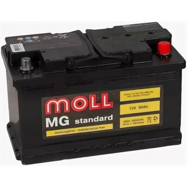 Автомобильный аккумулятор Moll MG Standard 90R 800A 315x175x190