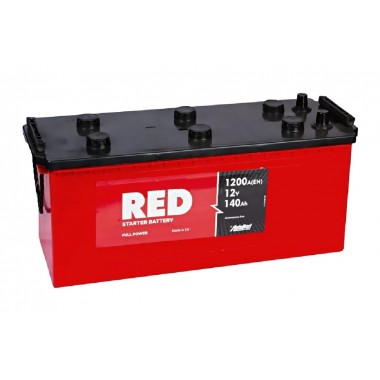 Автомобильный аккумулятор Red 140 Рус (1200А 513x189x217)