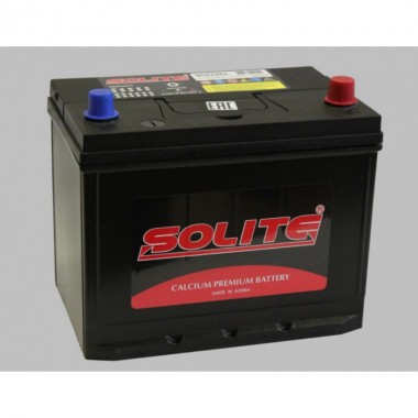 Автомобильный аккумулятор Solite 95D26L с бортиком (85R 650A 260x168x220)