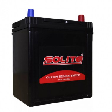 Автомобильный аккумулятор Solite CMF44AL с бортиком (44R 350А 187x127x219)