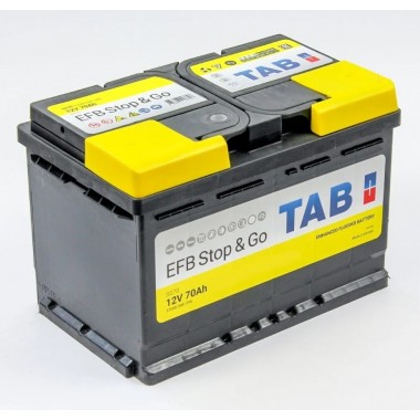 Автомобильный аккумулятор Tab EFB Stop-n-Go 70R (680A 278x175x190) 212070 57088