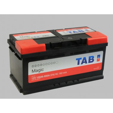 Автомобильный аккумулятор Tab Magic 100R (850A 353x175x175) 189099 60032