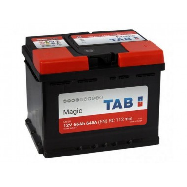 Автомобильный аккумулятор Tab Magic 66R (640A 242x175x190) 189065 56649