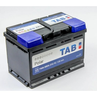 Автомобильный аккумулятор Tab Polar S 74L (680A 278x175x190) 246174, 57413