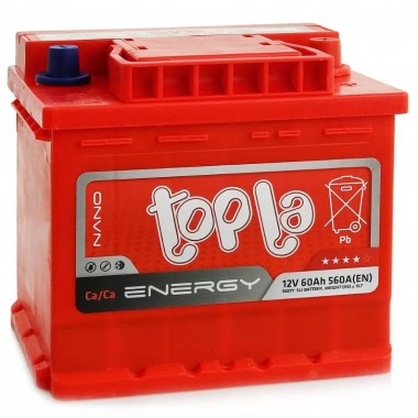Автомобильный аккумулятор Topla Energy 60 uni (560A 207x175x190) 108660 56077
