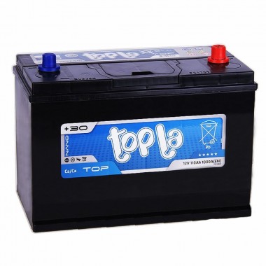 Автомобильный аккумулятор Topla Top TT110BCI 110R (1000А 330x173x240) 118410 BCI31S SMF