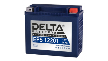 Delta EPS 12201, 12V 18Ah, 310А (176x87x154) YTX20L-BS сухозаряж.