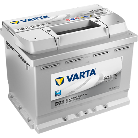 Varta Silver Dynamic D21 61R 600A 242x175x175