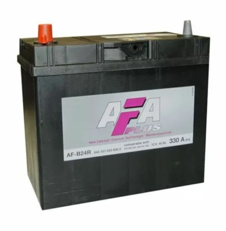 AFA Plus 45 Ач 330A прям. пол. (238x129x227) AF-B24R узкие кл.