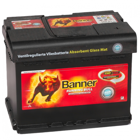 BANNER Running Bull AGM Start-Stop (56 001) 60R 640A 242x175x190