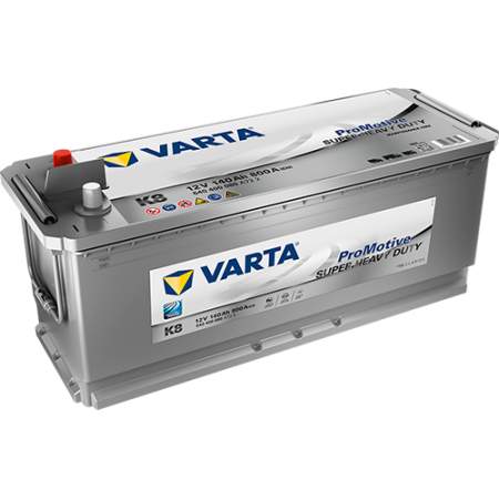 Varta Promotive Blue K8 140 евро 800A 513x189x223