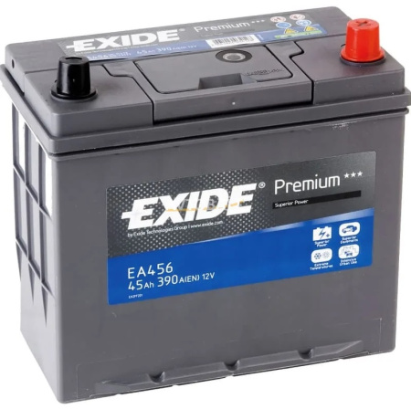 Exide Premium 45R (390A 238x129x227) EA456