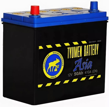 Tyumen Battery Asia 50 Ач прям. пол. 410A (238x129x227)