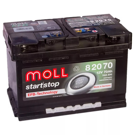 Moll EFB 70R Start-Stop 720A 276x175x190