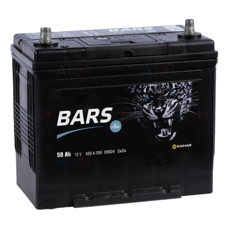 BARS Asia 6СТ-50 VL АПЗ о.п.65B24L 50Ач 450A (238x129x227) конус переходник